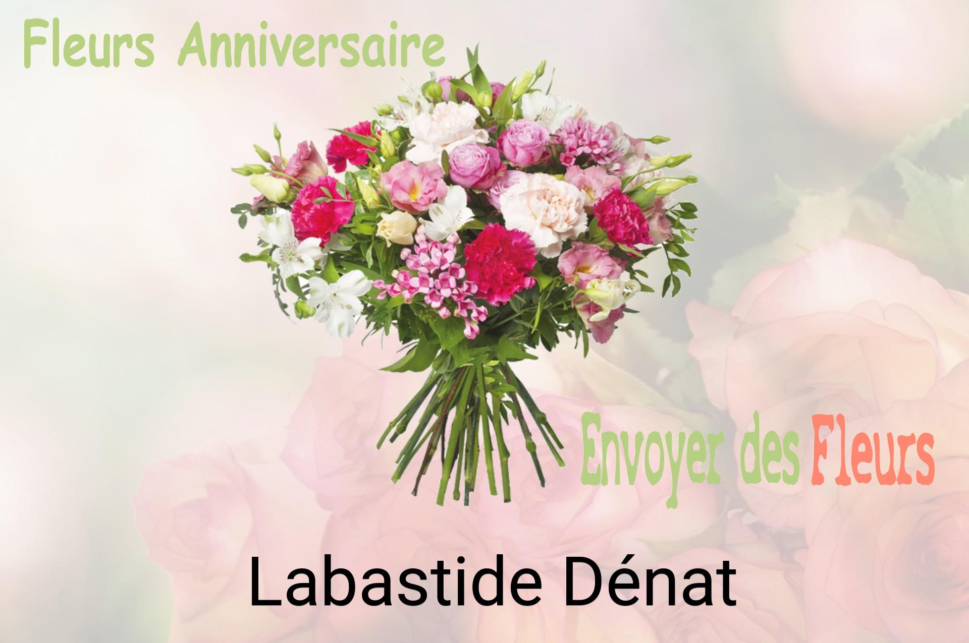 Bouquet de fleurs d’anniversaire livré à Labastide-Dénat