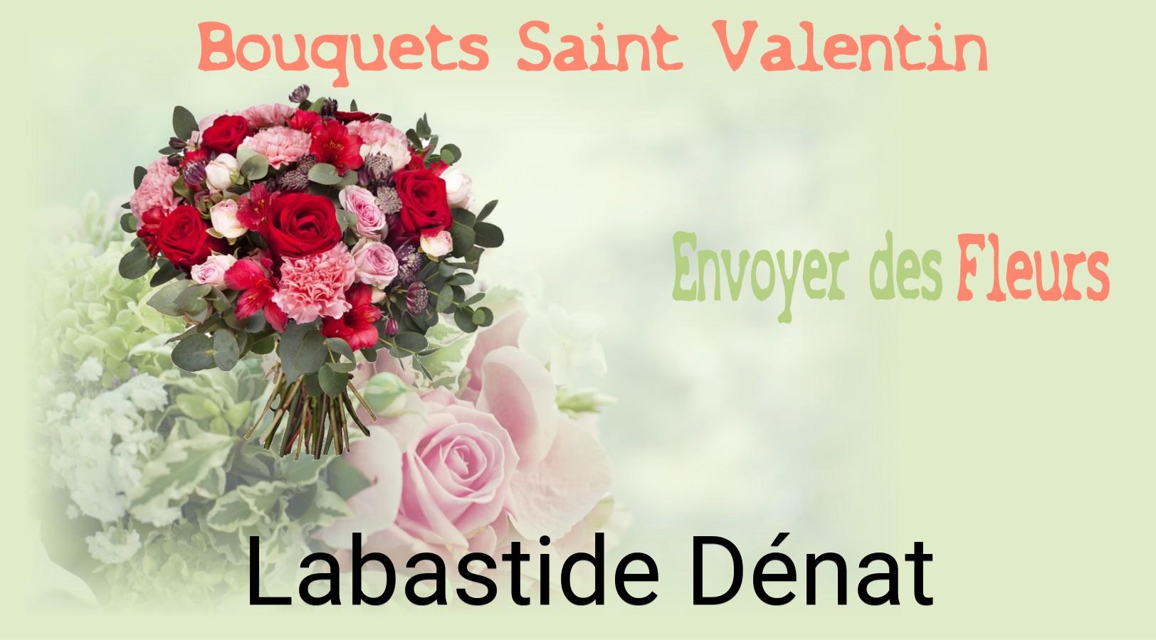 Roses de Saint-Valentin livrées à Labastide-Dénat